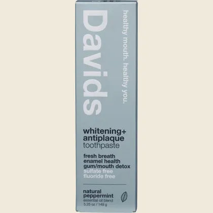 Davids Hydroxi Toothpaste Whitening + Antiplaque Peppermint 149g