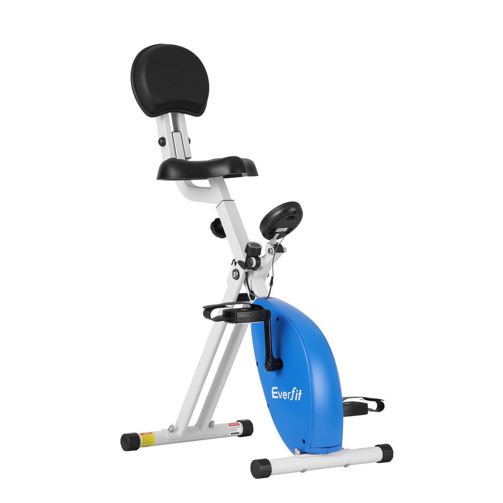 Everfit Under Desk Exercise Bike Magnetic Resistance X-bike Workouts 100kg Capacity