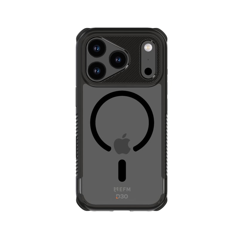 EFM Cayman Case with D3O Zero for iPhone 17 Pro & Pro Max – Black