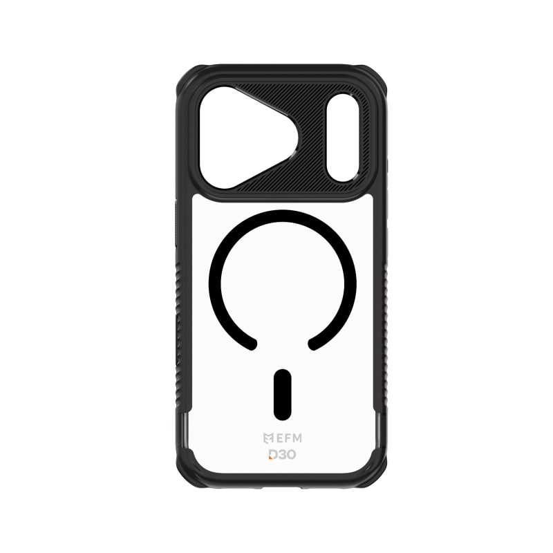 EFM Cayman Case with D3O Zero for iPhone 17 Pro & Pro Max – Black