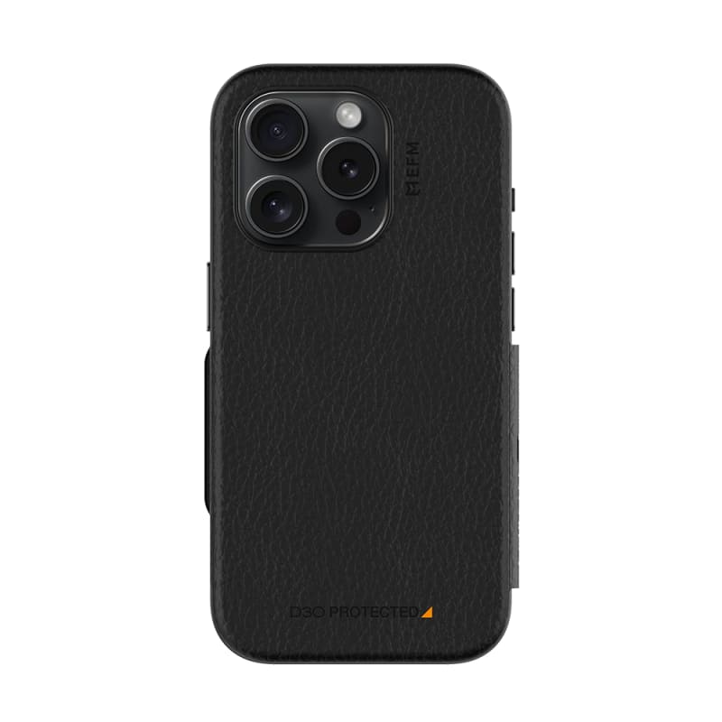 EFM Monaco Wallet Case Armour with D3O 5G Signal Plus for iPhone 15 Series