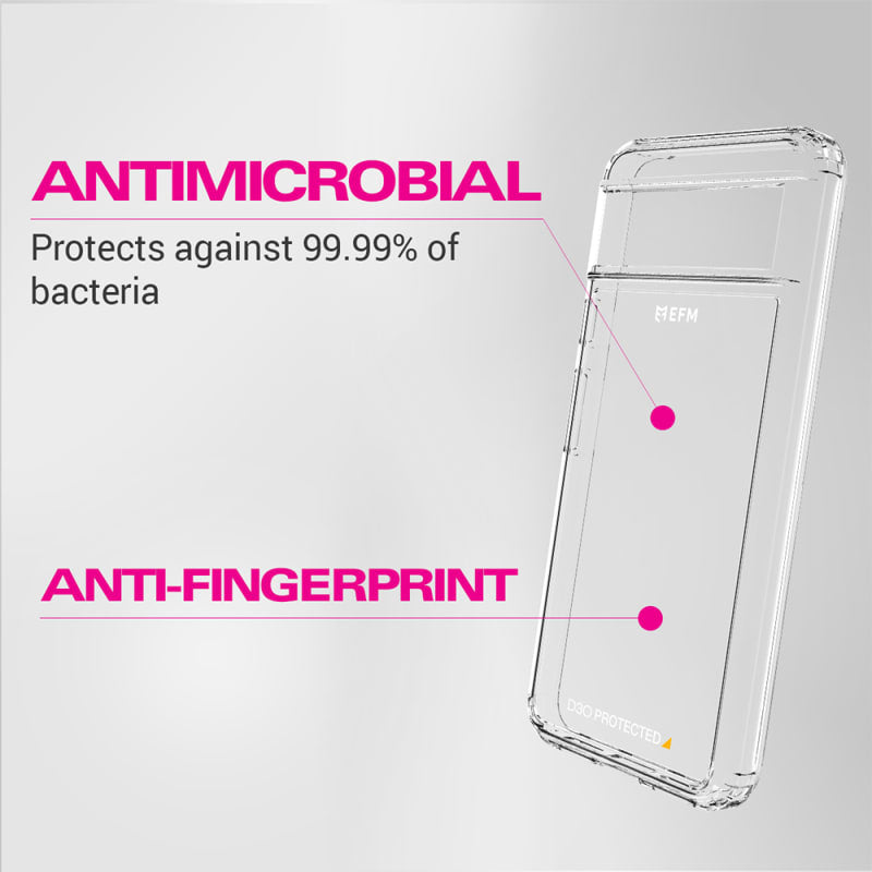 EFM Alta Case Armour with D3O BIO for Google Pixel 8 | 8 Pro – Clear