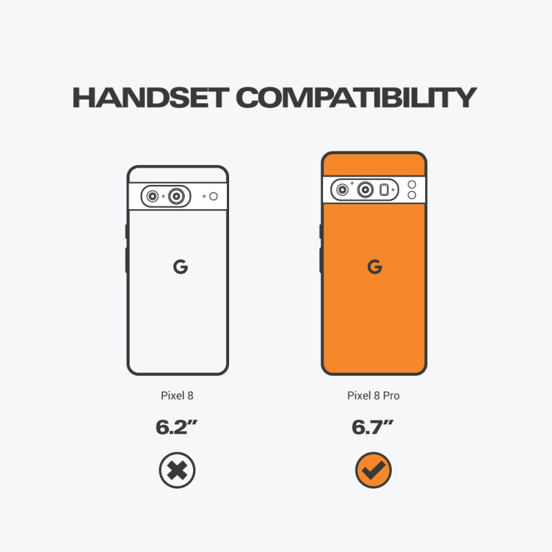 EFM Alta Case Armour with D3O BIO for Google Pixel 8 | 8 Pro – Clear