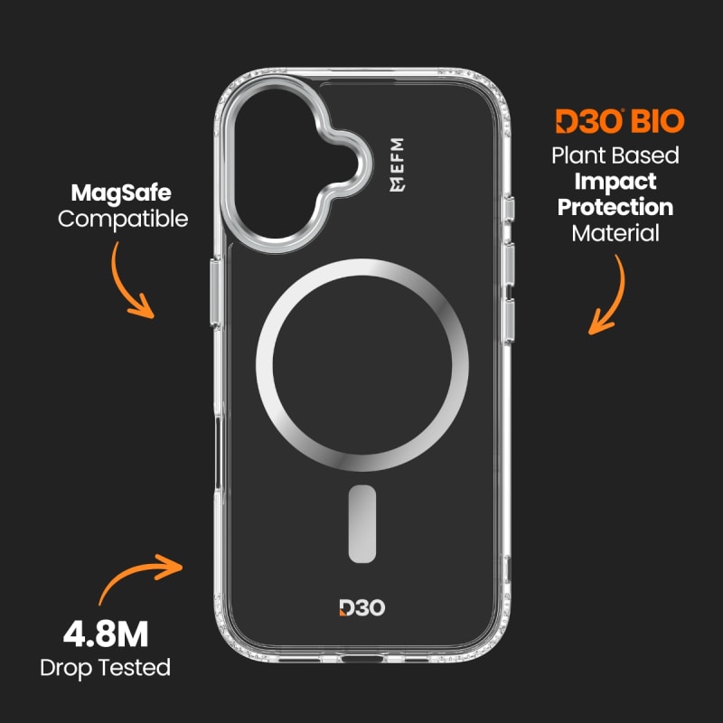 EFM Volta Case with D3O Bio for iPhone 16 & 17 Series