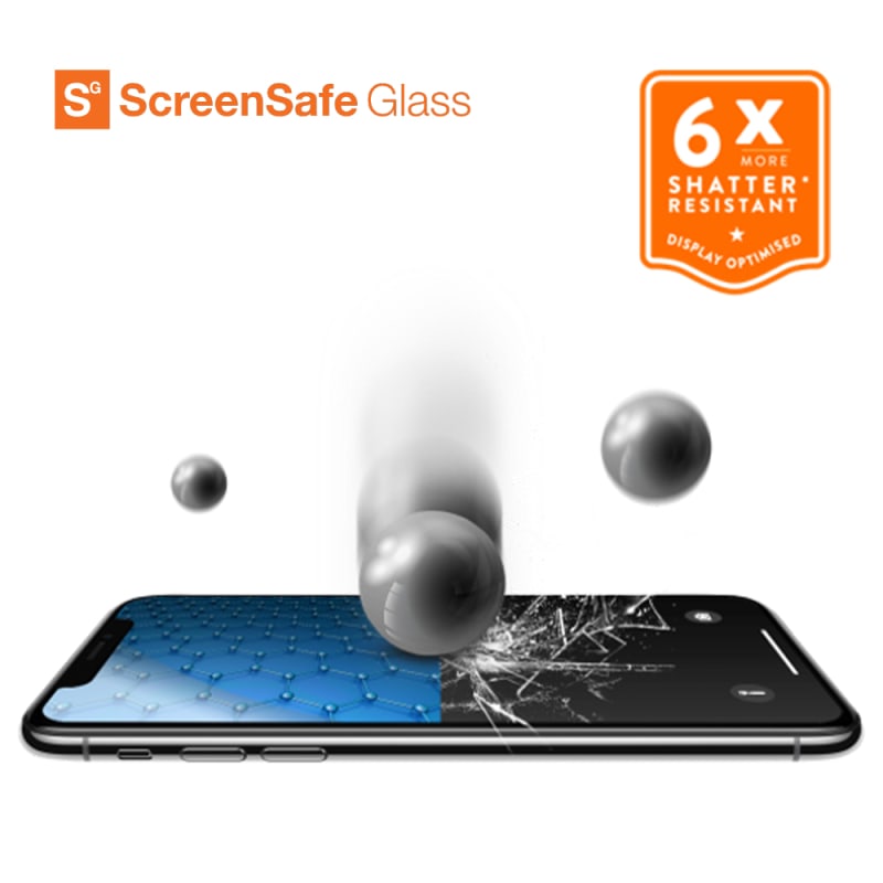 EFM ScreenSafe Glass Armour with D3O for iPhone 13 & 14 Series