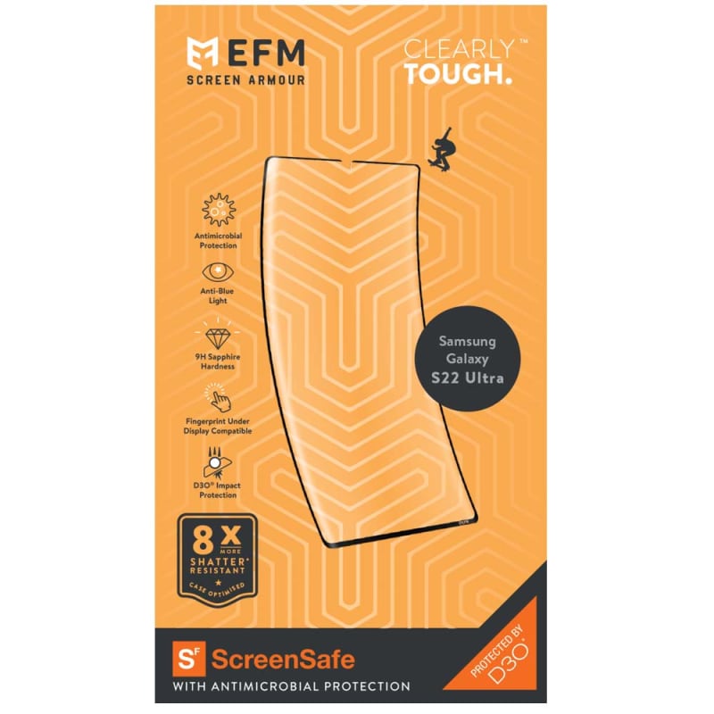 EFM ScreenSafe Film Armour with D3O for Samsung Galaxy S Series