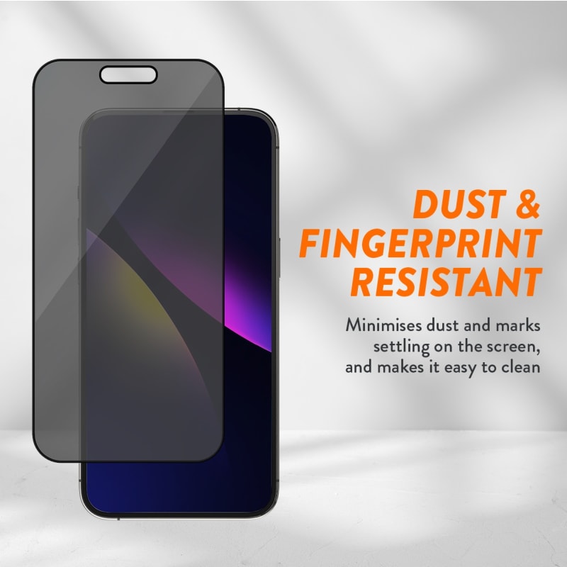EFM Privacy Glass Screen Armour for iPhone 15 & 16 Series
