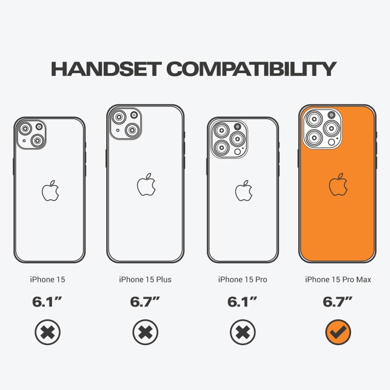 EFM Privacy Glass Screen Armour for iPhone 15 & 16 Series