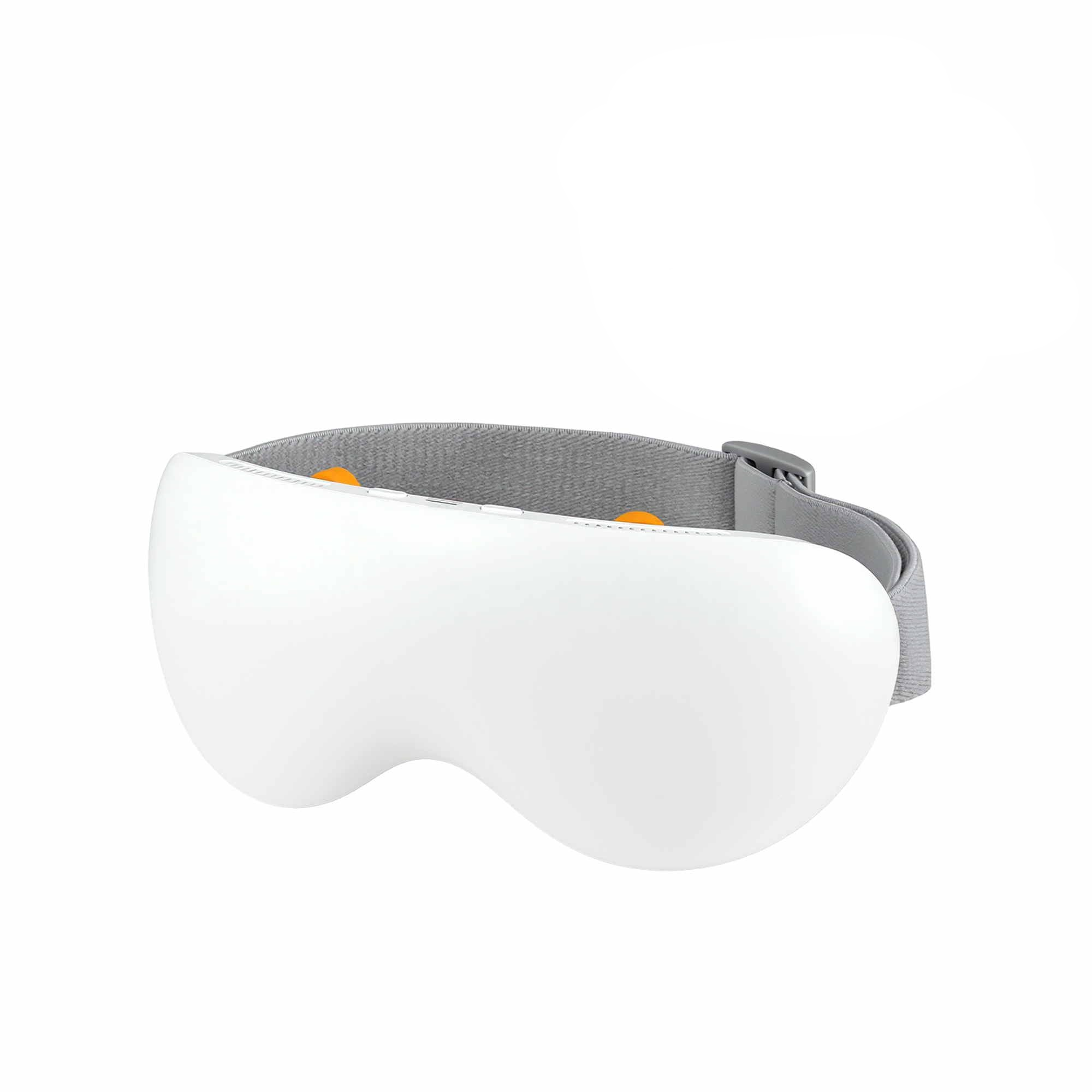 Livemor Eye Massager with Cooling & Heating | Dual Hot Cold Compress Goggles with 12 Vibrating Nodes for Migraine Relief