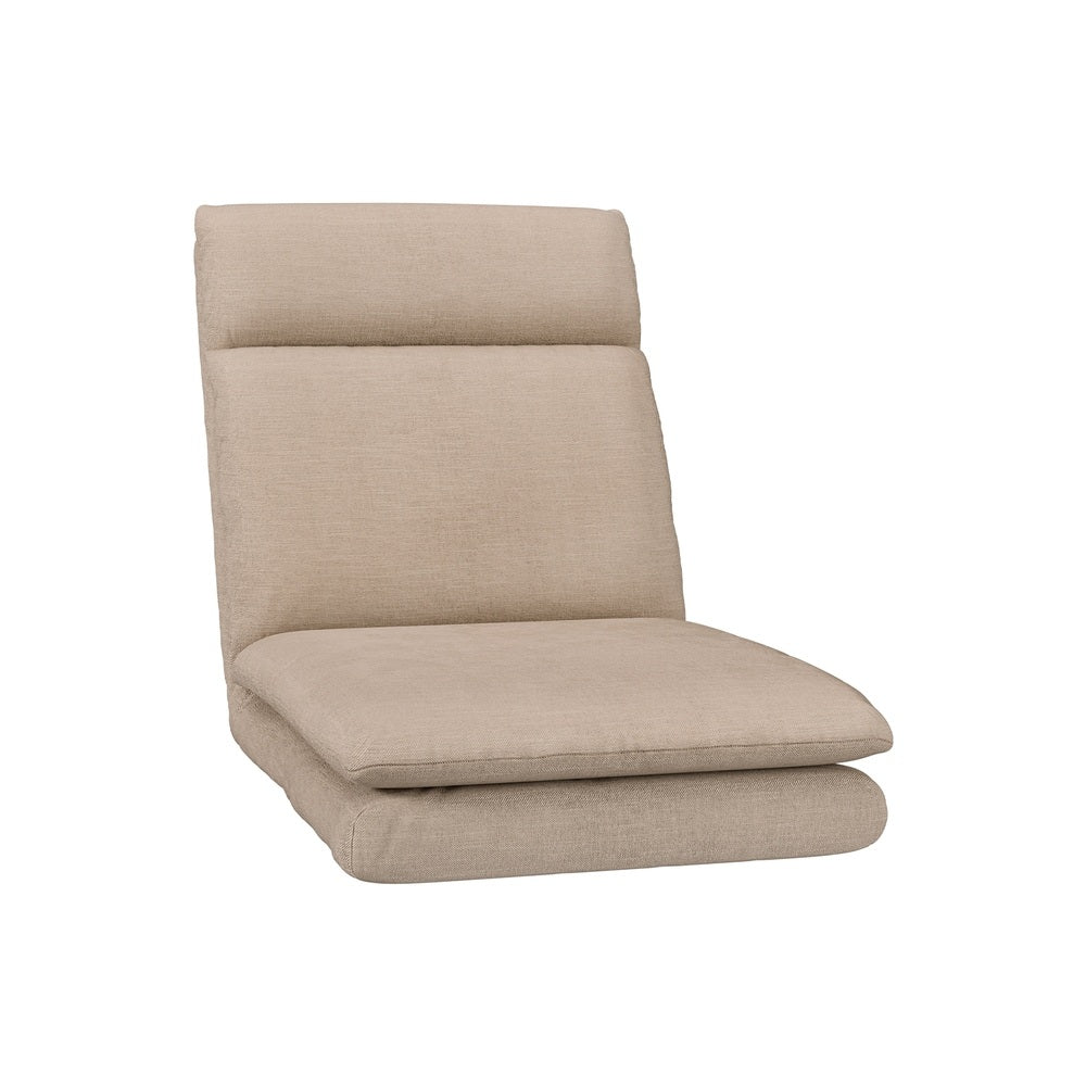 Artiss 2X Floor Chair Sofa Linen Beige