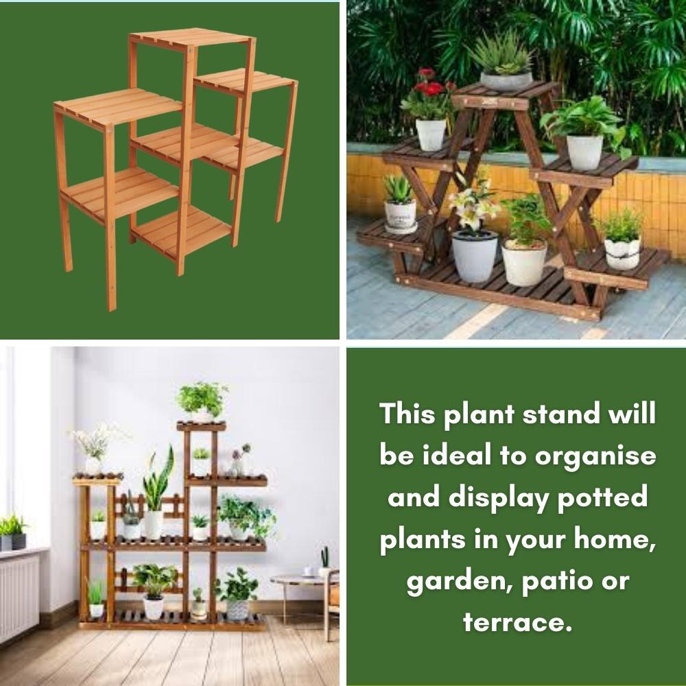 Garden Plant Stand 97x31x87 cm