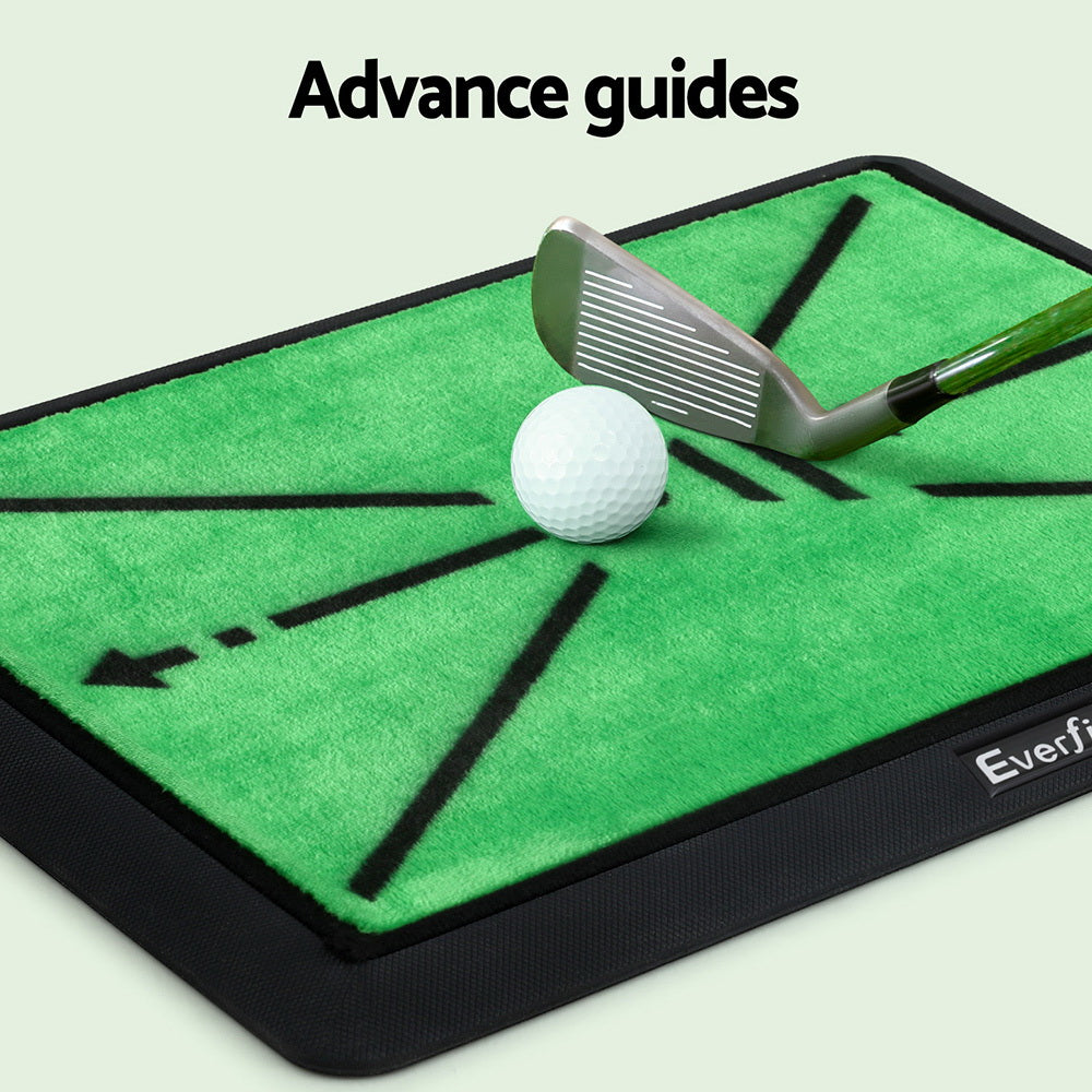 Everfit Golf Hitting Mat Training Swing Path Feedback Detection Batting