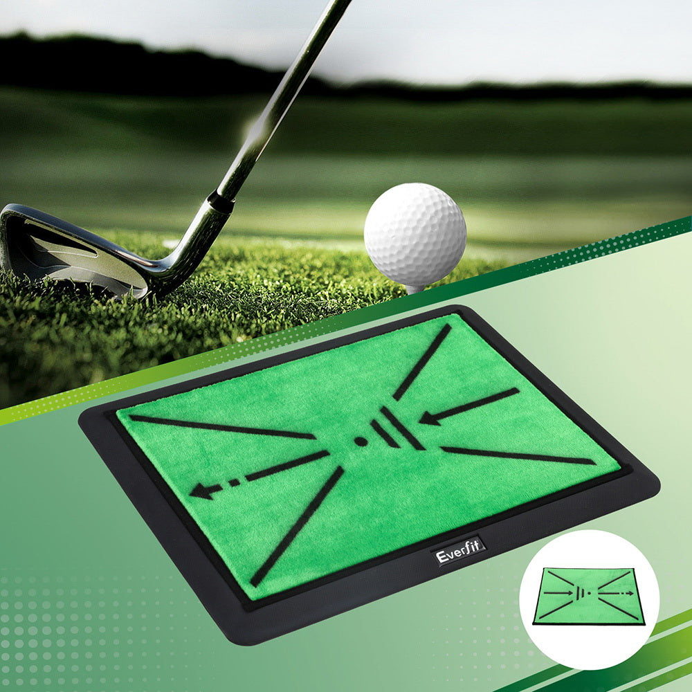 Everfit Golf Hitting Mat Training Swing Path Feedback Detection Batting