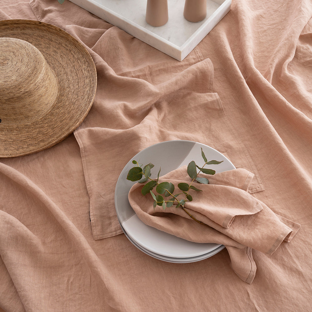 Bambury French Flax Linen Napkin Sets