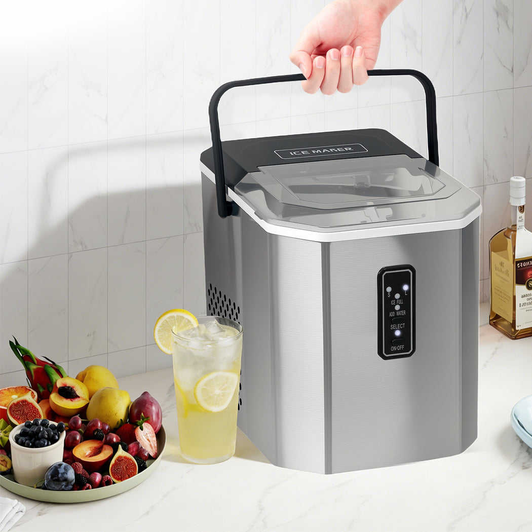 Spector Portable Ice Maker Machine Ice Cube Tray 12kg Bar Countertop Self Clean-2065254290972348422