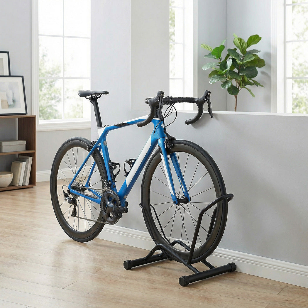 Monvelo Bicycle Stand Adjustable Bike Storage Parking Rack Organizer Holder-2065254306222837767