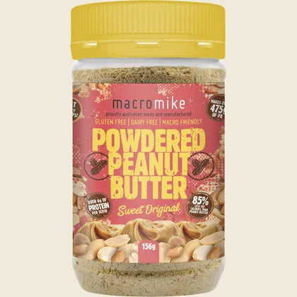 Macro Mike Powdered Peanut Butter Sweet Original 156g