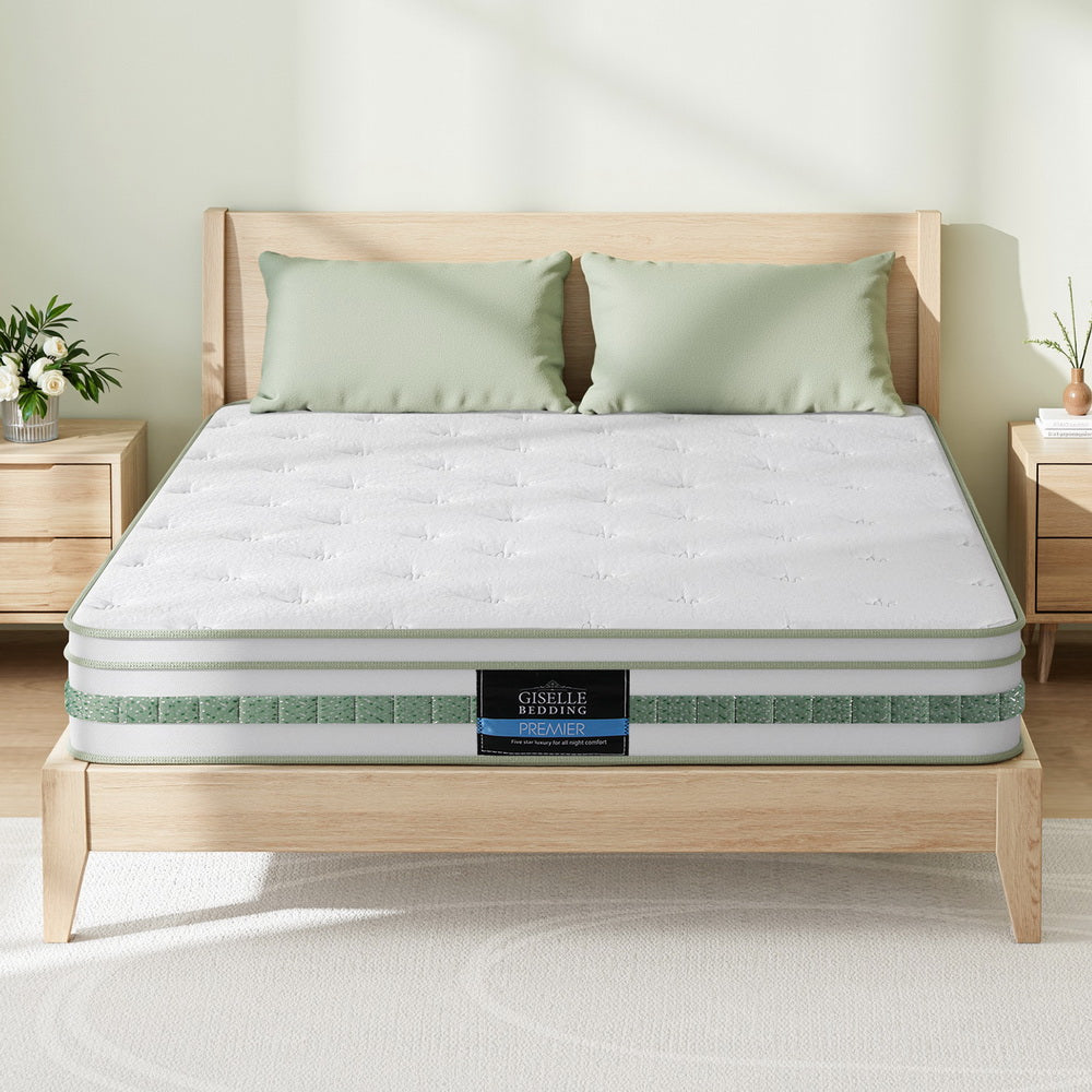 Giselle Mattress Queen Green Tea Mattresses 20cm