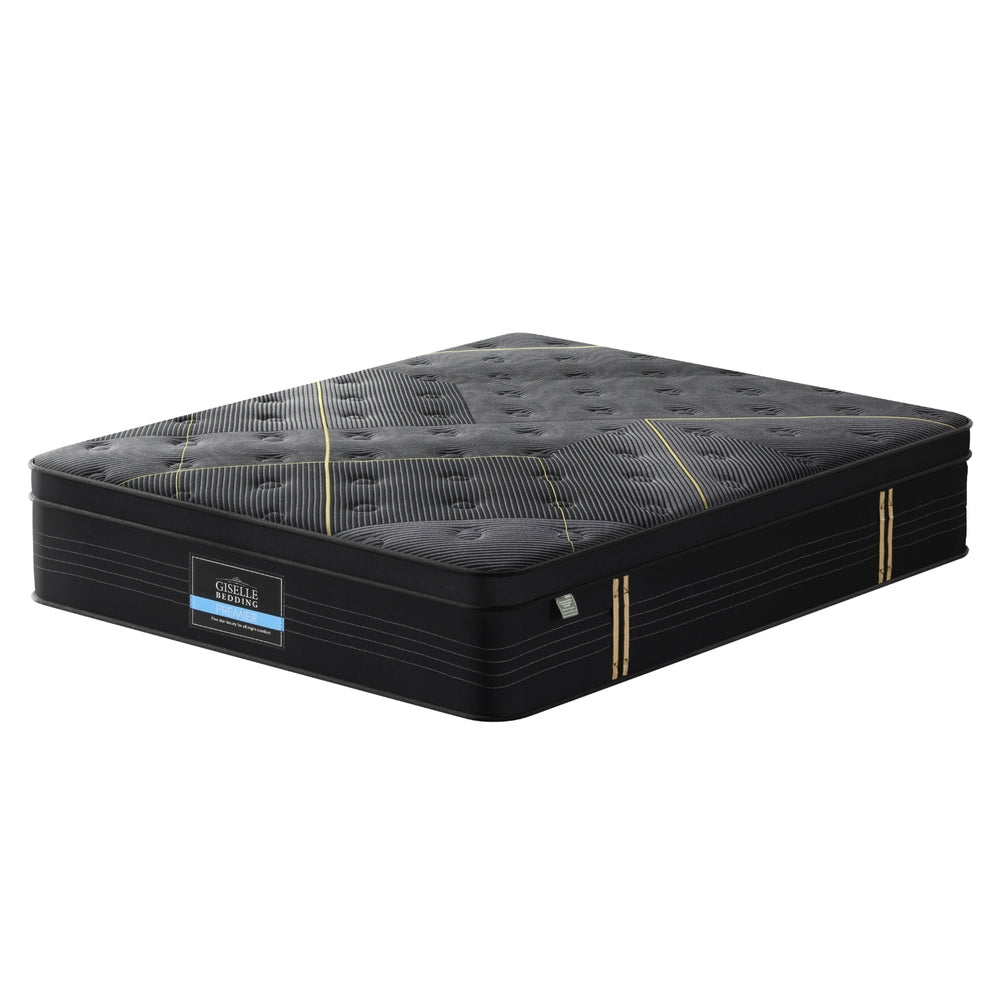 Giselle Mattress Double Bed Bamboo Pocket Firm Foam - 35cm