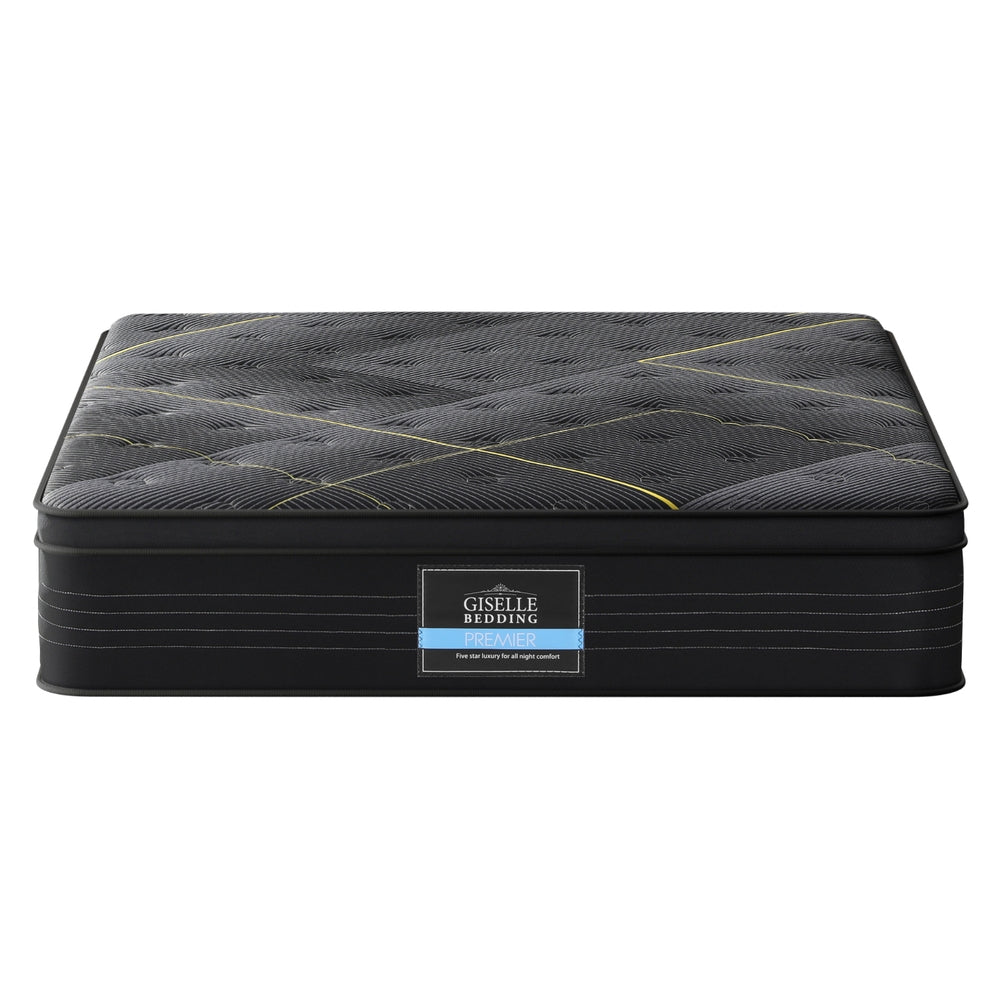 Giselle Mattress King Bed Bamboo Pocket Firm Foam - 35cm