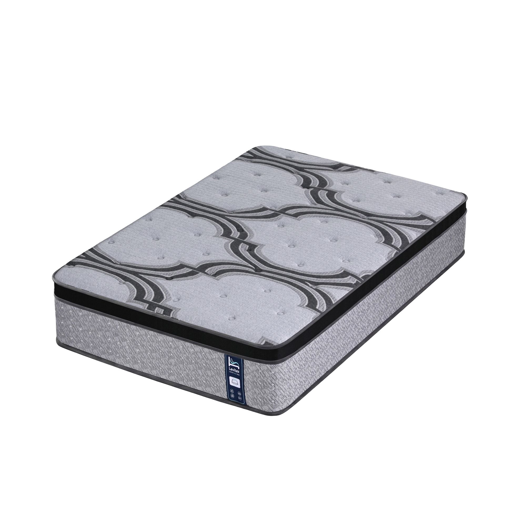 Levitex 5-Zone Pocket Spring Latex Memory Foam Hybrid Mattress Single 34cm