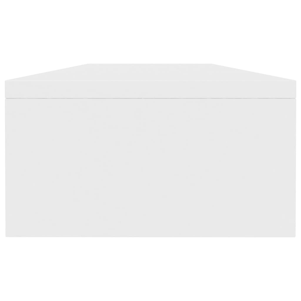 Monitor Stand White 100x24x13 cm Engineered Wood