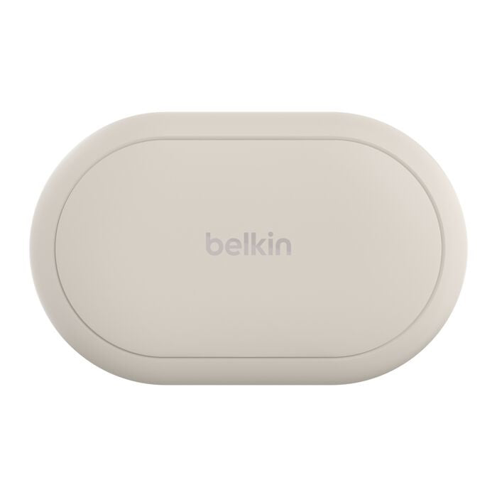 Belkin SoundForm ClearFit Open-Ear Wireless Earbuds White with Fast Charge, IPX5 and Bluetooth 5.3