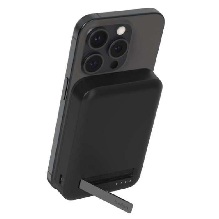 Belkin BoostCharge Pro 10,000 mAh Magnetic Power Bank with Qi2 + USB-C Cable (1M) - Black