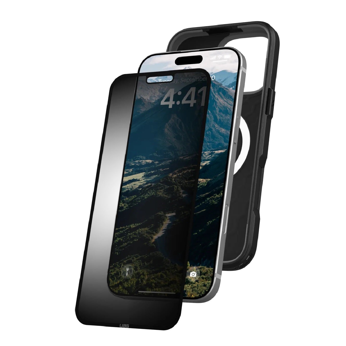 UAG Removable Privacy Screen Protector for Apple iPhone 16 Pro 6.3" Tint Anti-Glare