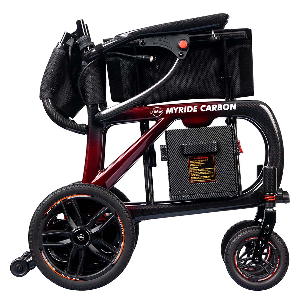 MyRide Carbon, Ultralight Carbon Fiber Electric Wheelchair