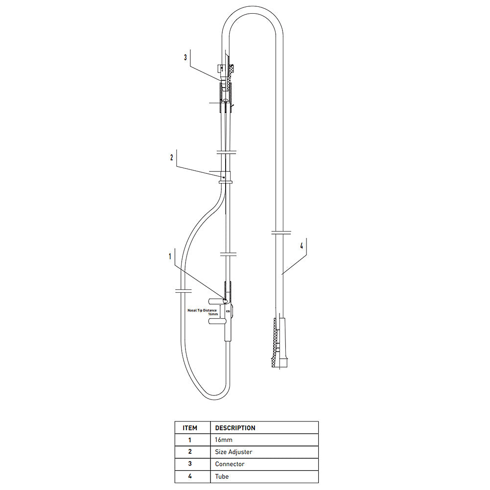 Oxygen Nasal Cannula - Adult Size