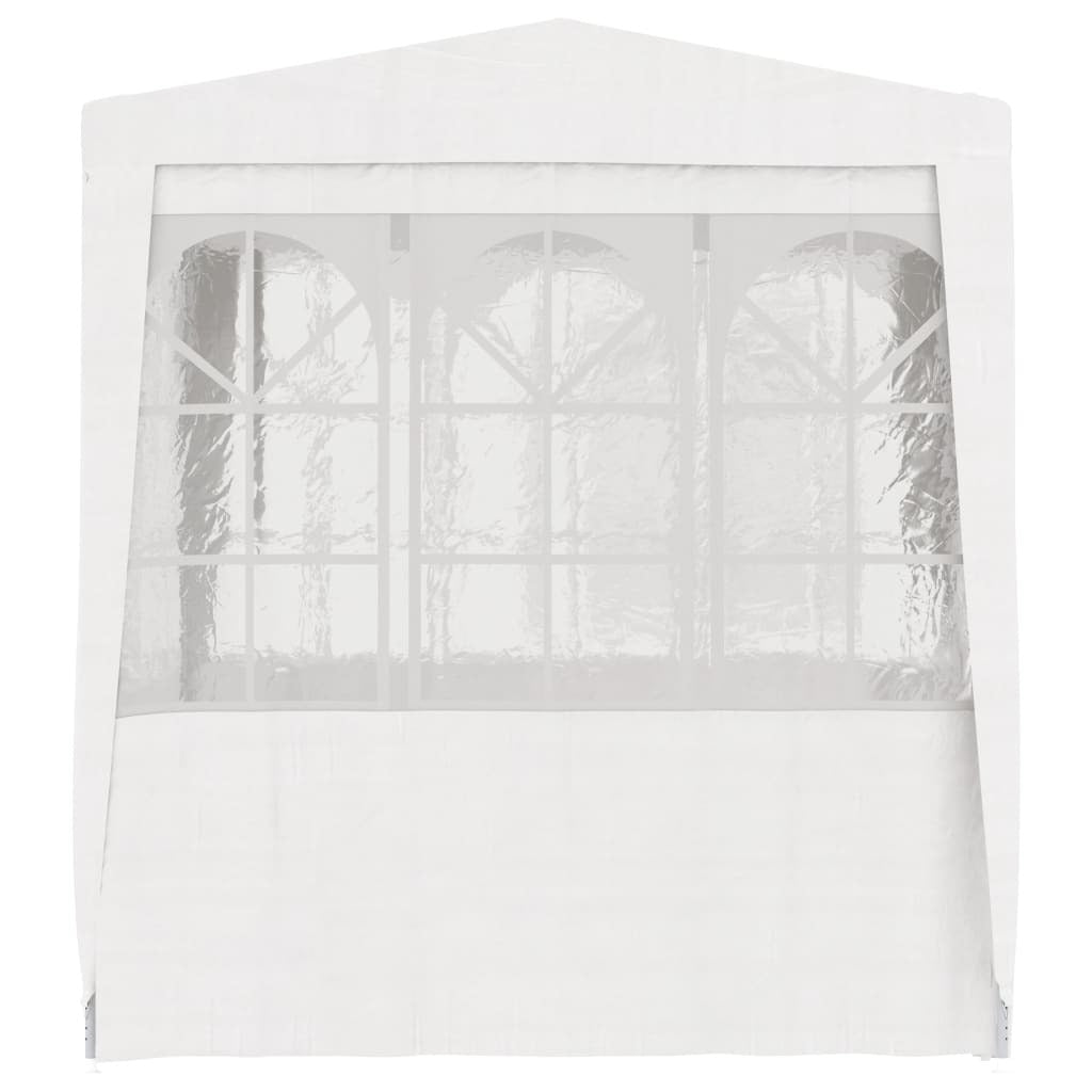 Professional Party Tent with Side Walls 2x2 m White 90 g/m