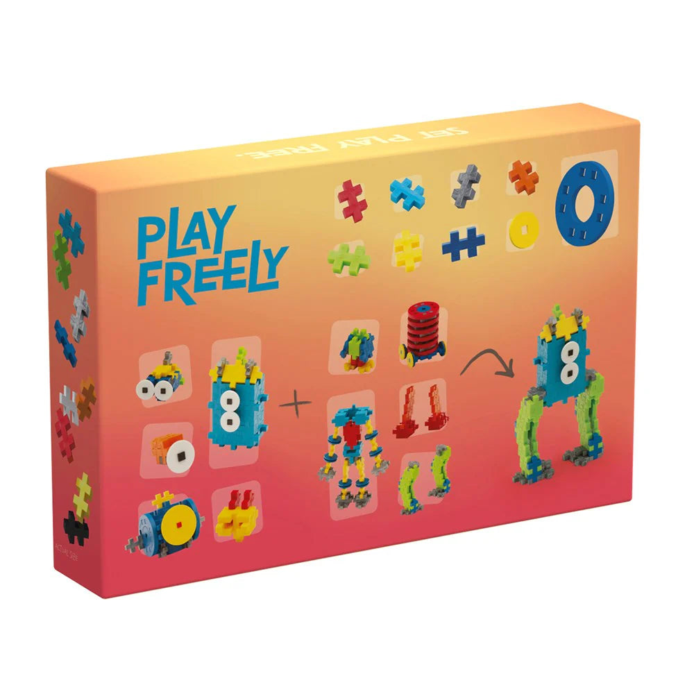 Plus-Plus Learn to Build Robots 275 Piece Creative Building Set