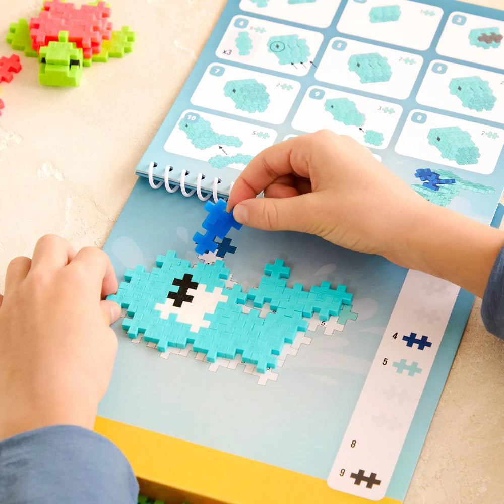Ocean Puzzle by Number Activity Pad 125 Pieces Kids Creative Play Set