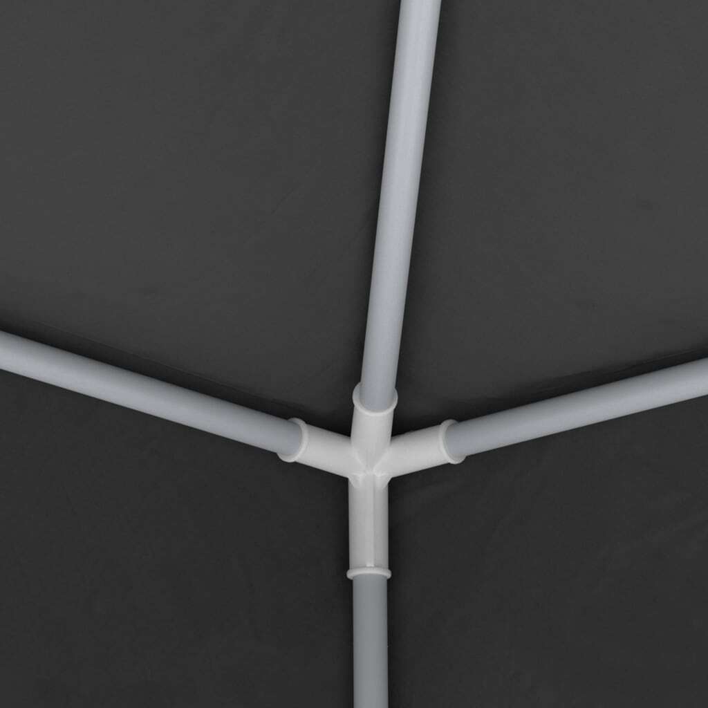 Professional Party Tent with Side Walls 2.5x2.5 m Anthracite 90 g/mÂ²