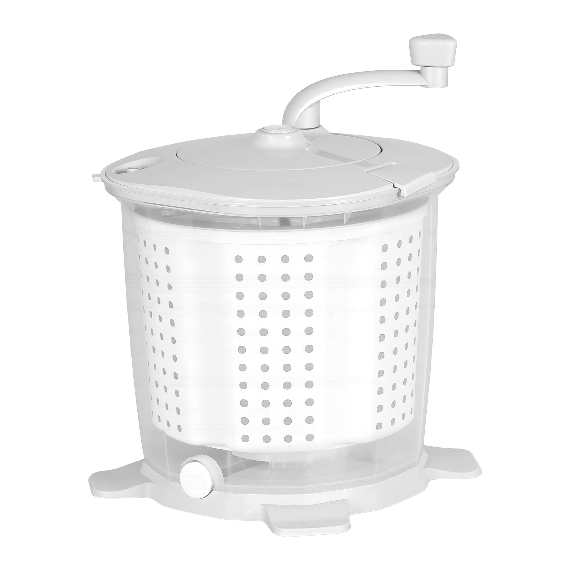 Devanti Portable Washing Machine Manual Spin Dryer Compact for Camping and Caravan