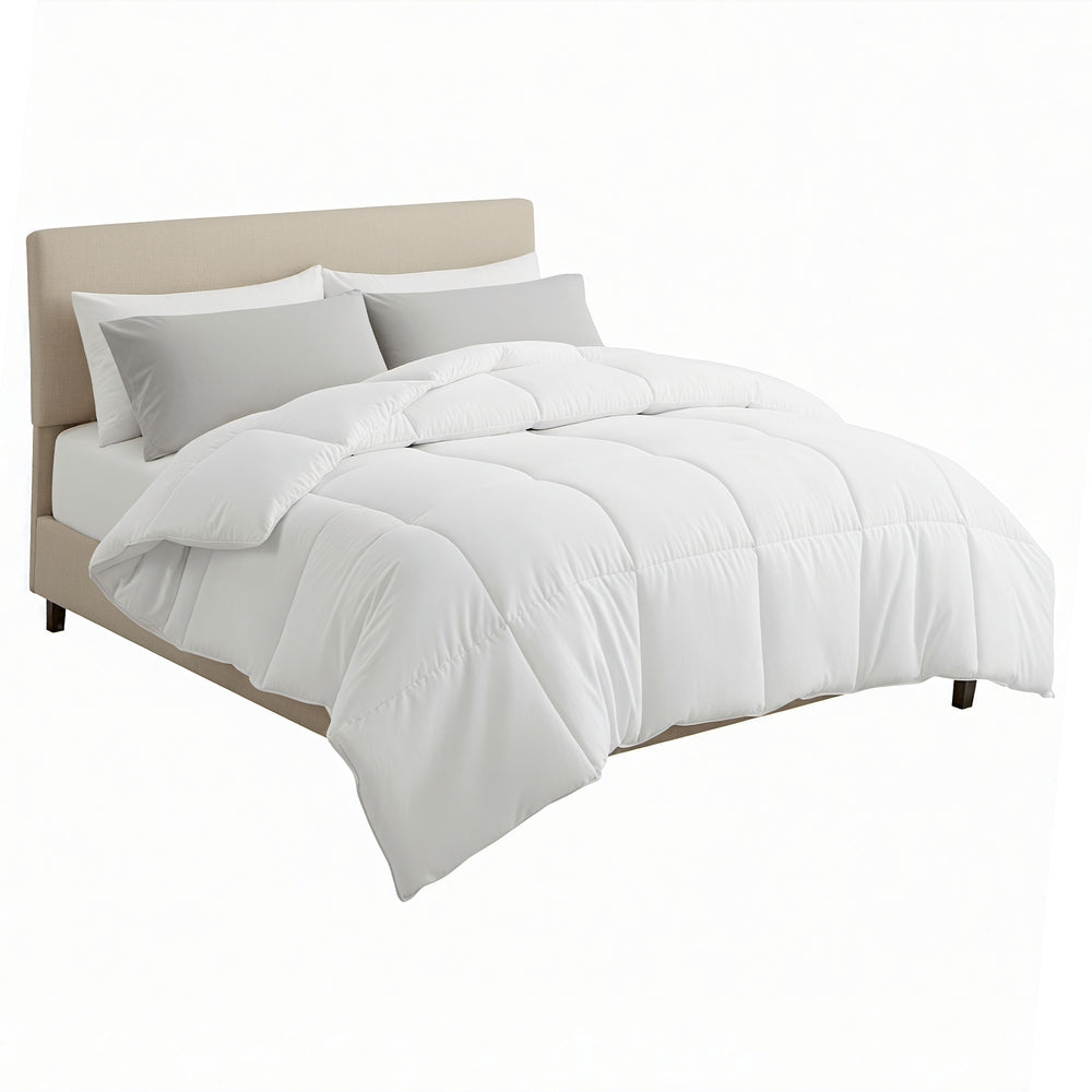 Giselle Bedding Double Size 400GSM Microfiber Quilt All Season Duvet Quilts Comforter