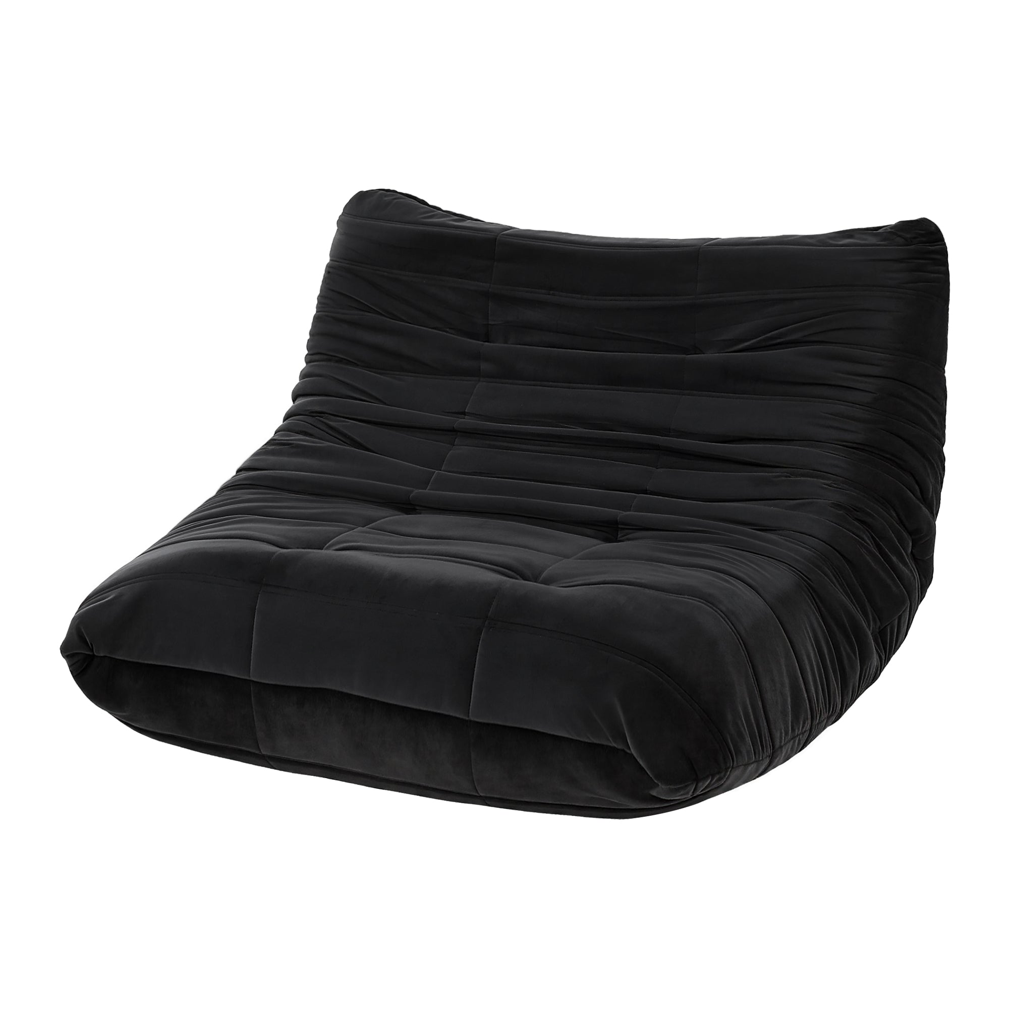 Artiss Lazy Sofa 2 Seaters Accent Caterpillar Chair Floor Couch Armless Lounge