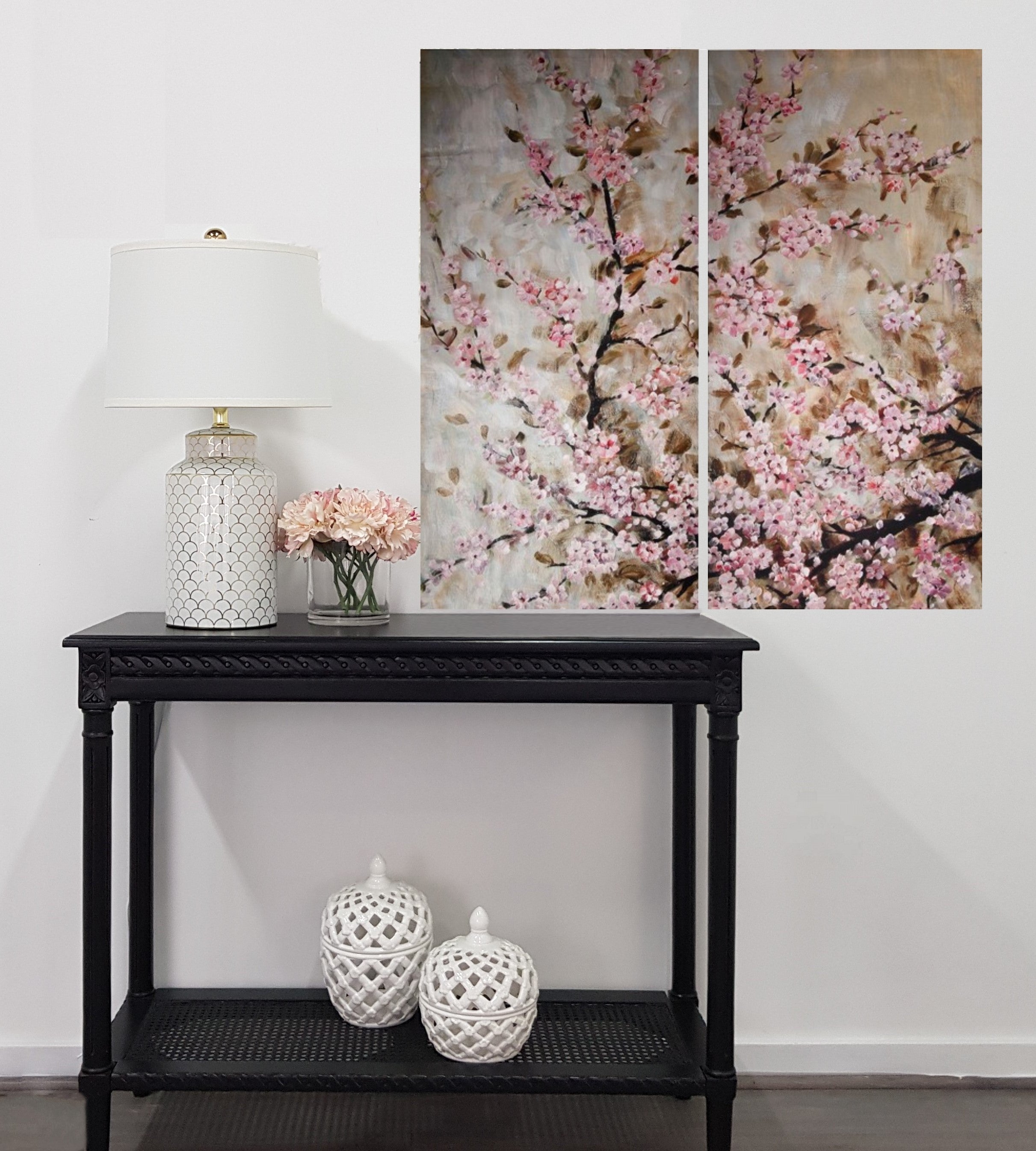 Polo Classic Black Console Table 110cm – Entryway Hallway Foyer Accent Table