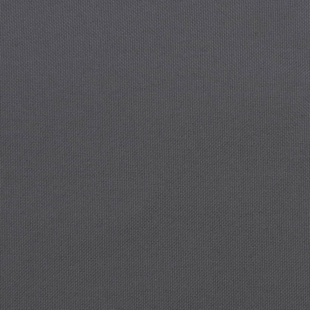Sun Lounger Cushion Anthracite 200x70x3cm Oxford Fabric