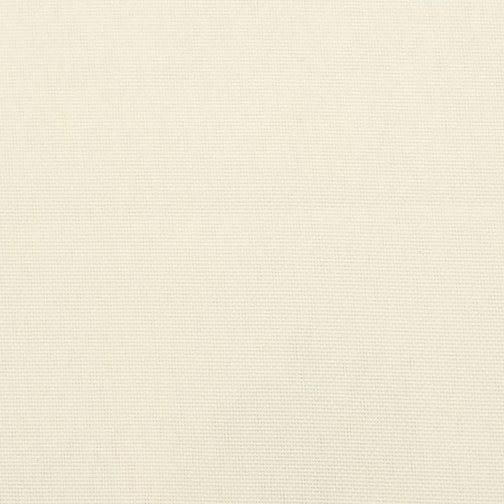 Sun Lounger Cushion Cream 200x70x3cm Oxford Fabric