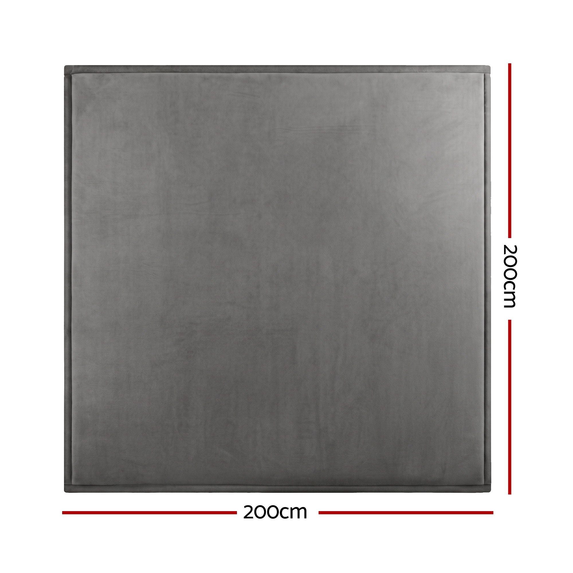 Artiss 3cm Tatami Mat Floor Mattress Futon Rug Living Room Grey