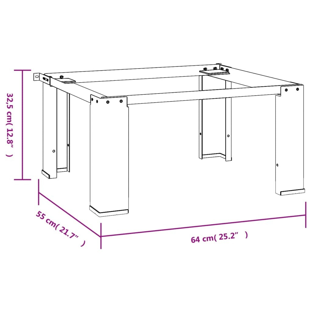Washing Machine Pedestal White