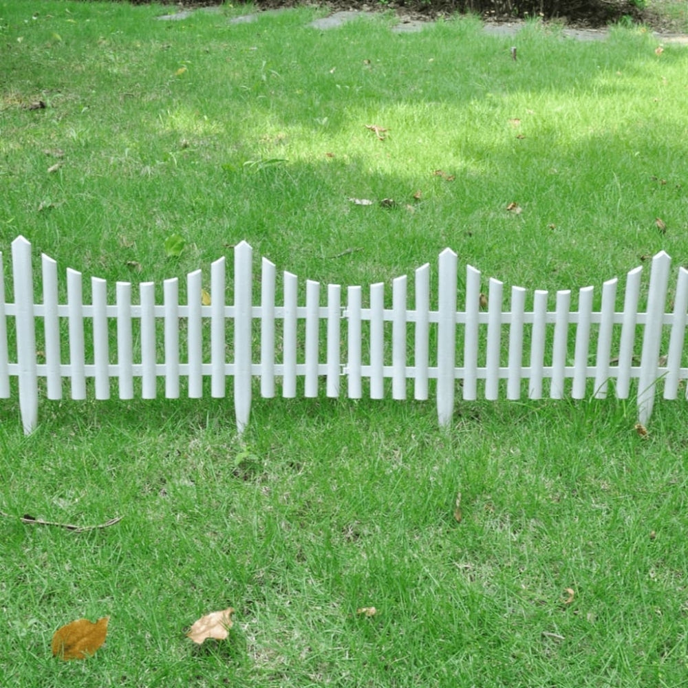 White Lawn Divider 17 pcs / 10 m