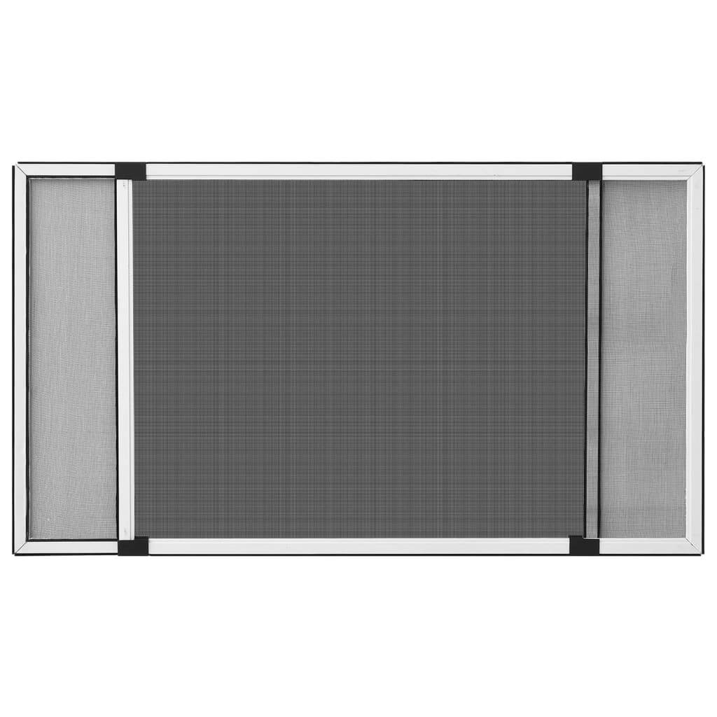 Extendable Insect Screen for Windows White (75-143)x50 cm