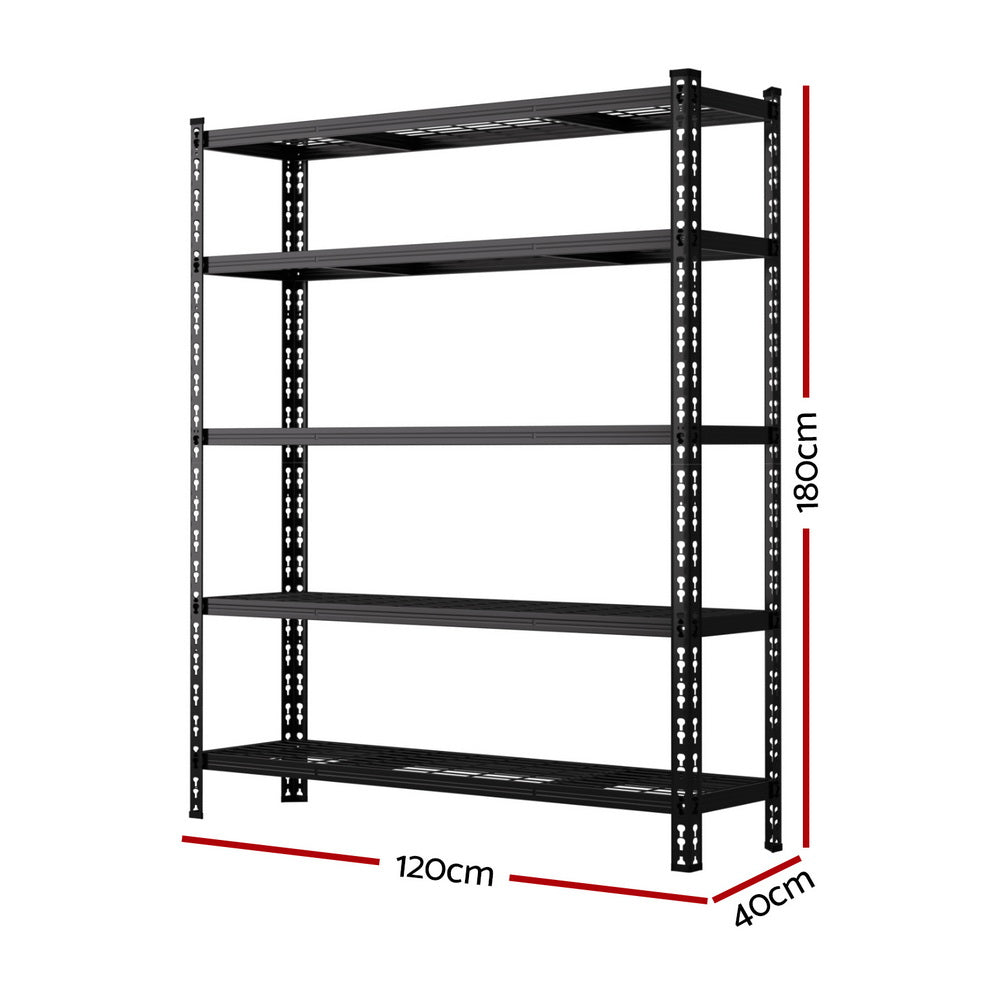Giantz 5 x 1.8M Garage Shelving Warehouse Rack