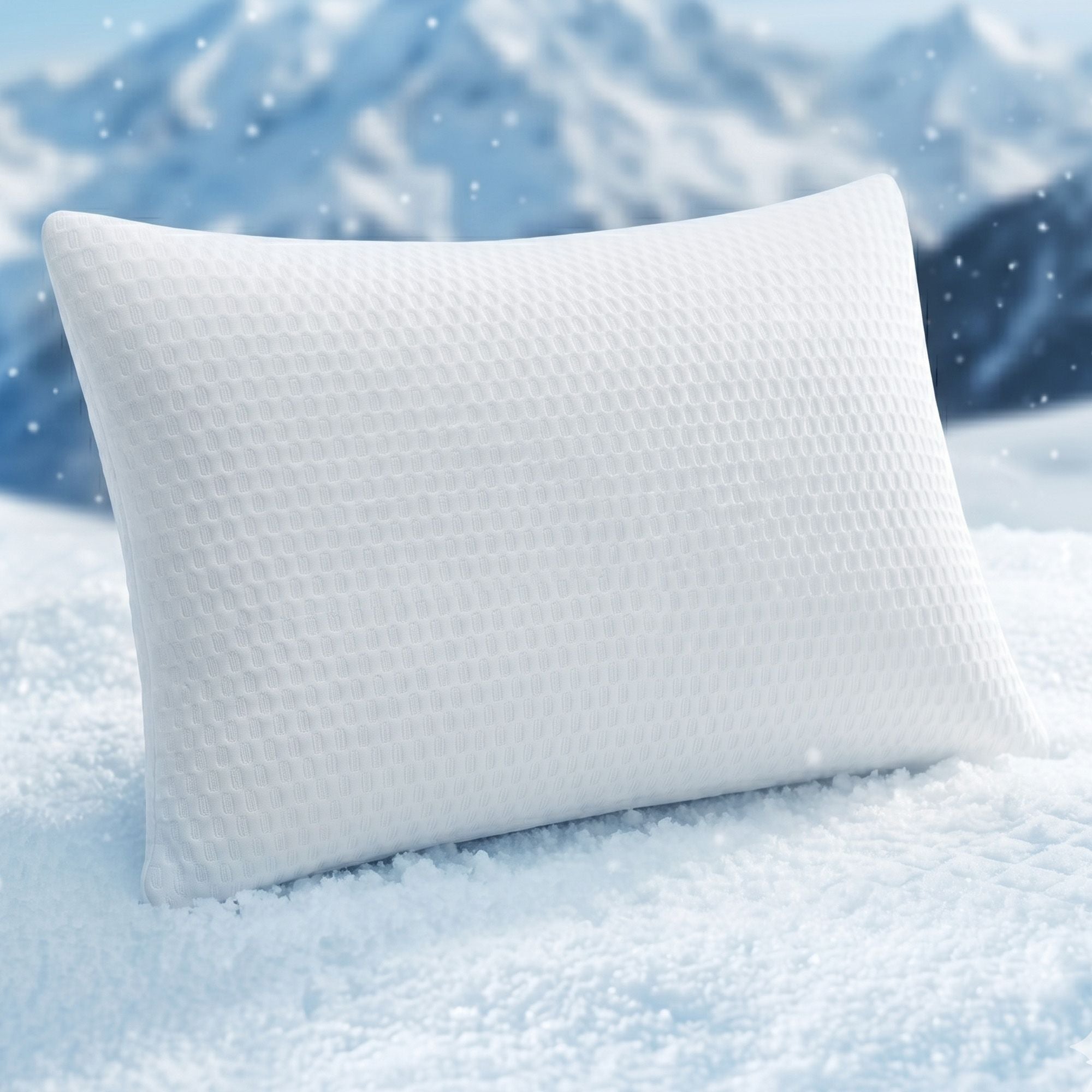 RoomSense Cooling Memory Foam Pillow Pillows 1 Pack, Anti-Flattening Bed Pillows