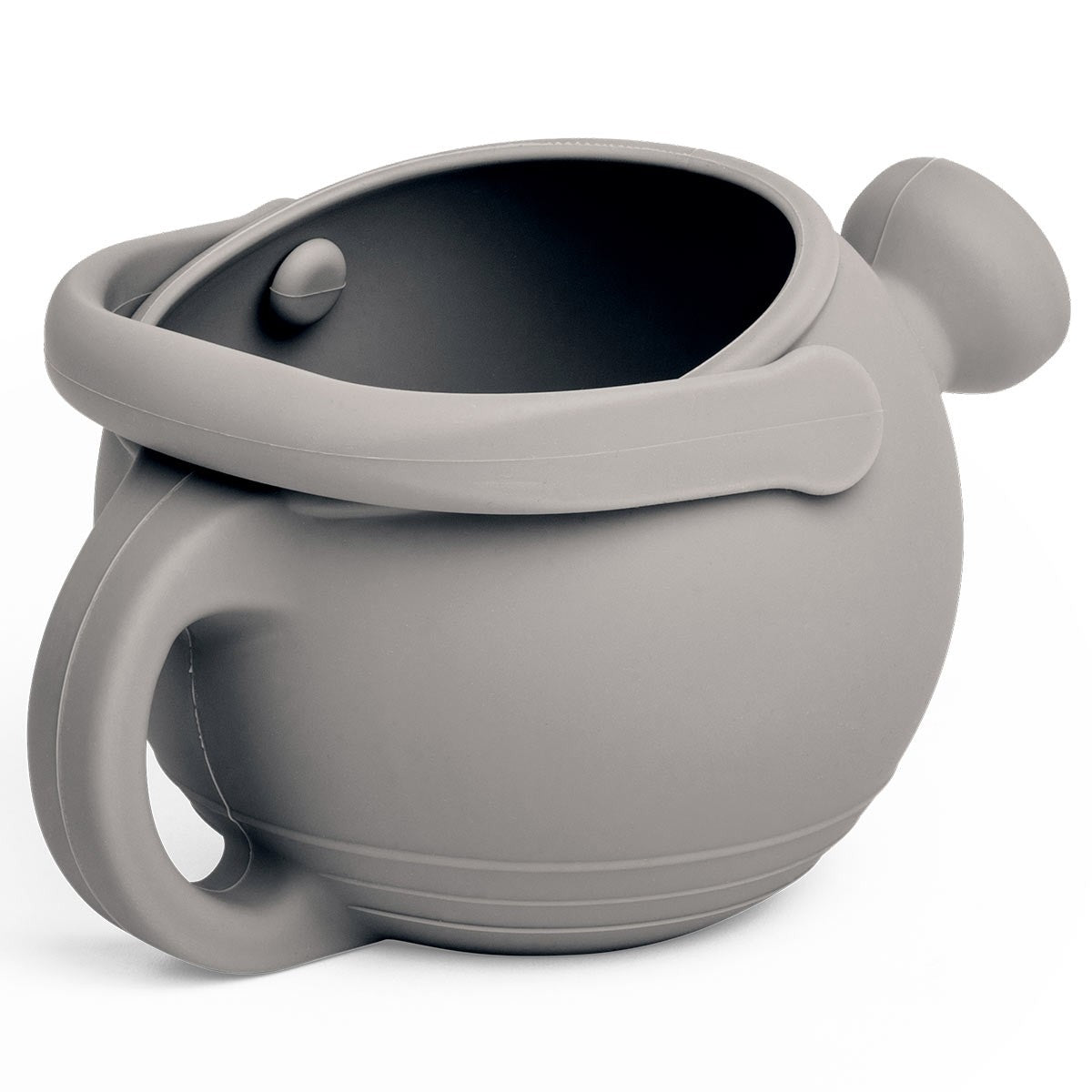 Bigjigs Toys Watering Can Garden Watering Pot for Plants Stone Grey
