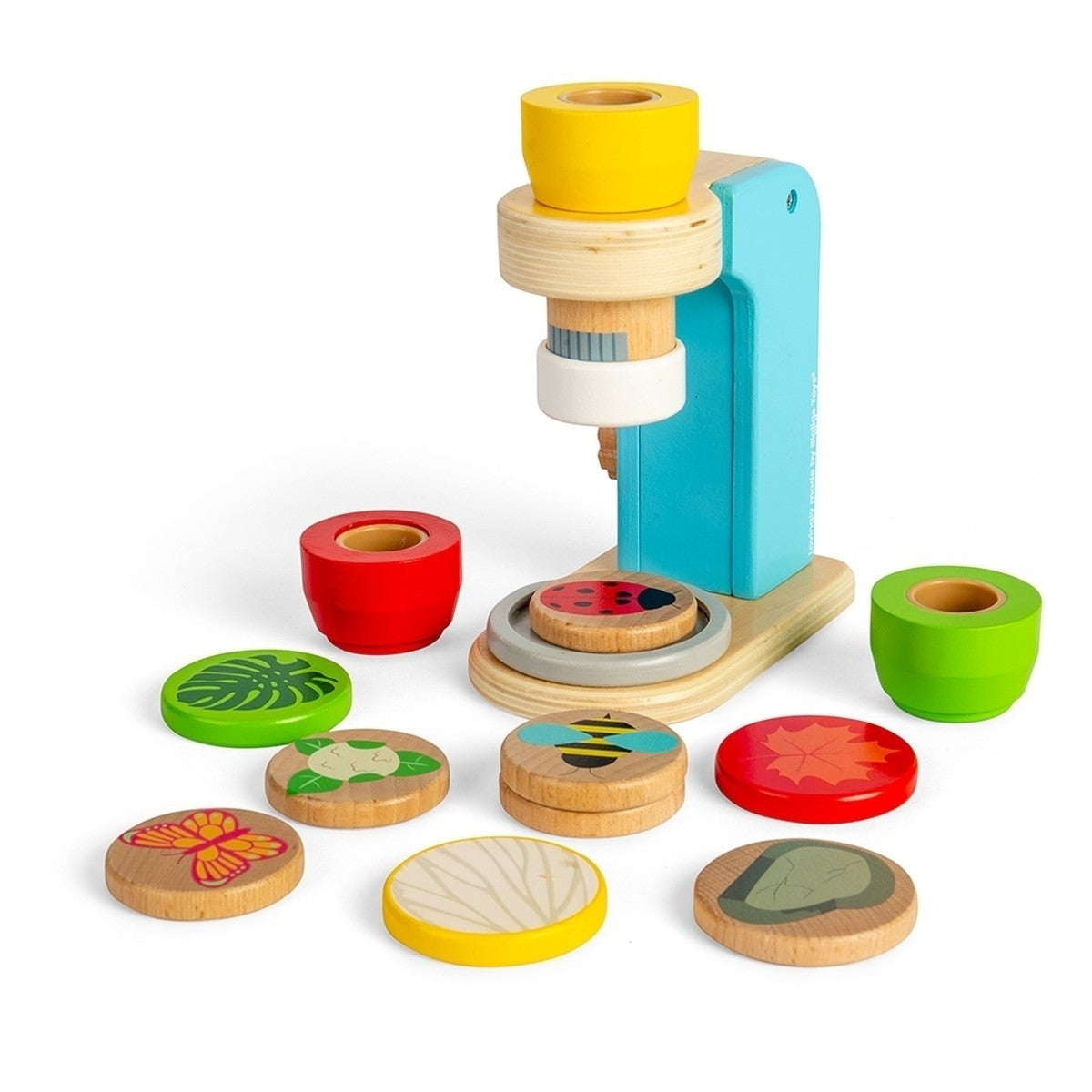 Bigjigs Toys Kids Educational Toy Microscope Science Exploration Toy for Children