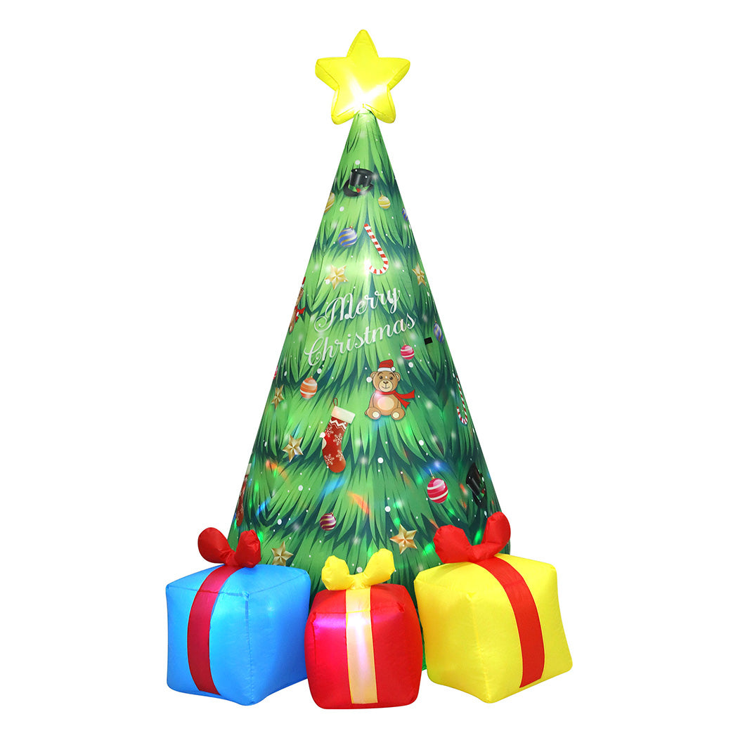 Santaco Inflatable LED Christmas Tree with Music 240CM-1973194188858200064